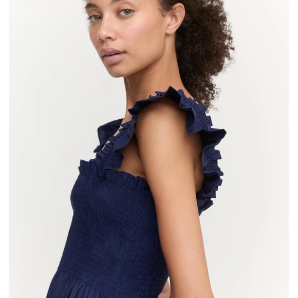 Hill House Home - Ellie Nap Dresses Sz S (Green pattern and Navy) - Picture 4 of 4